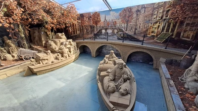 Zandsculpturen Garderen 1